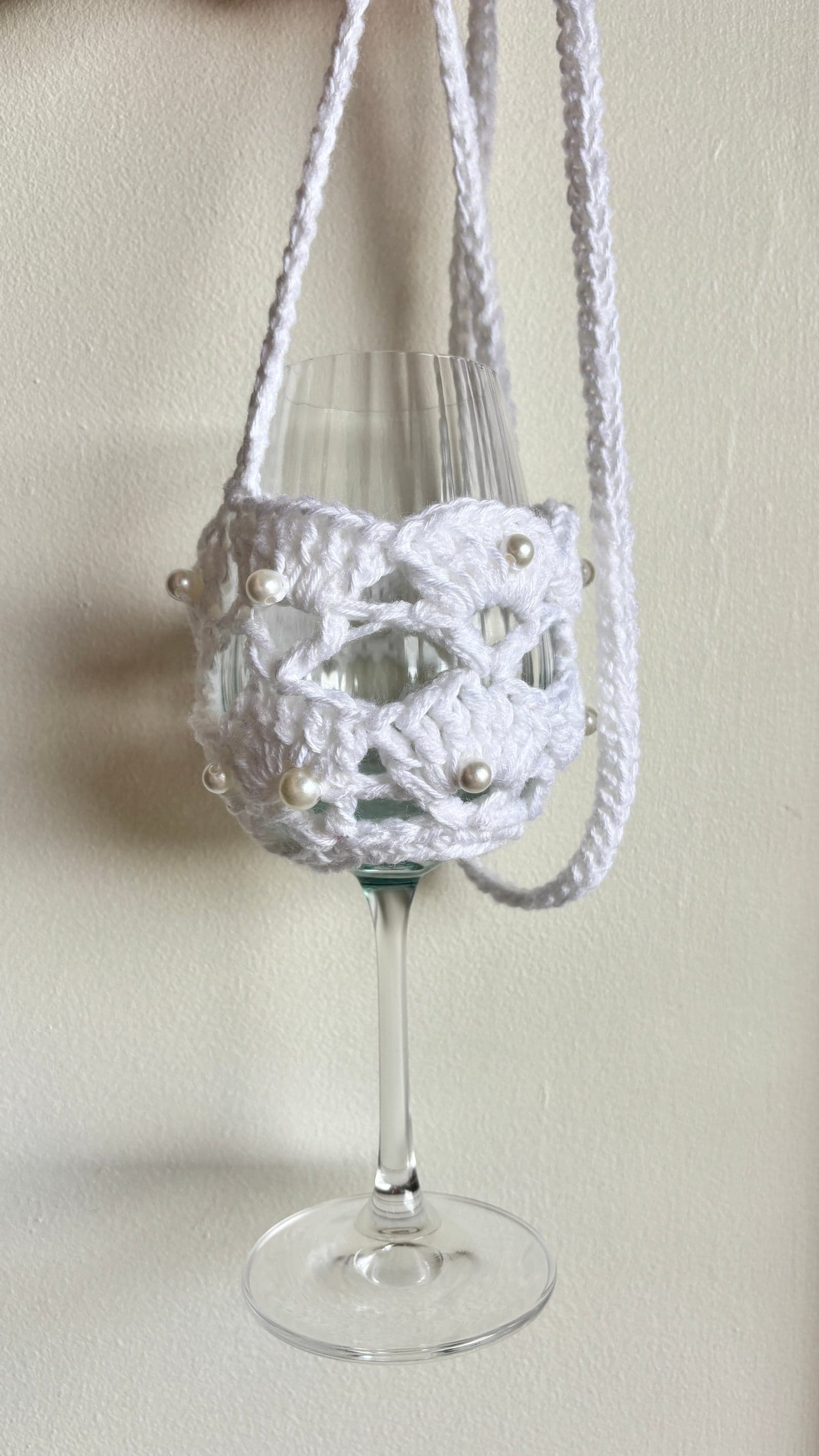 Crochet Glass Holder, photo 2 of 2
