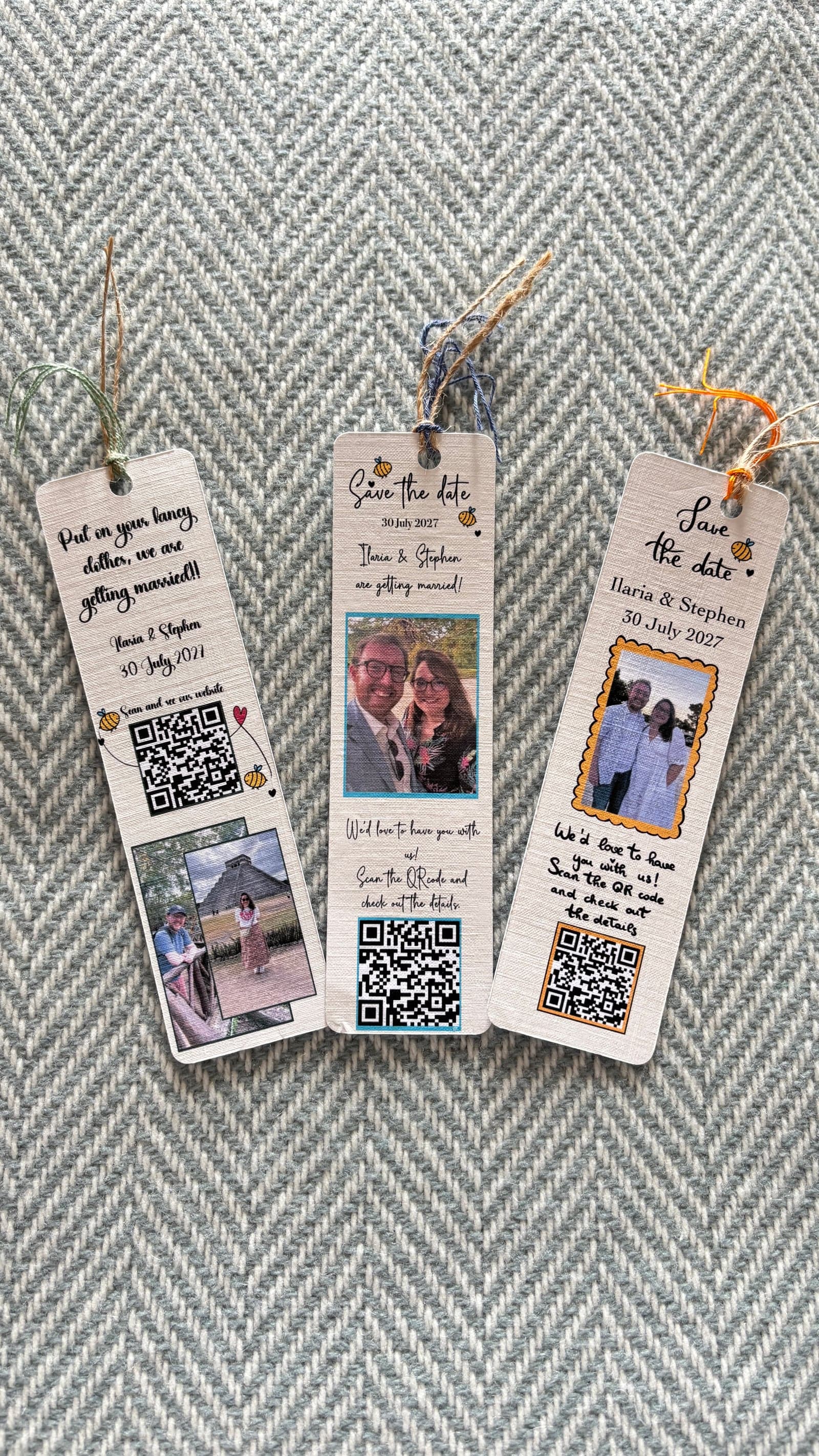 Save the Date Bookmark (x5), photo 2 of 2