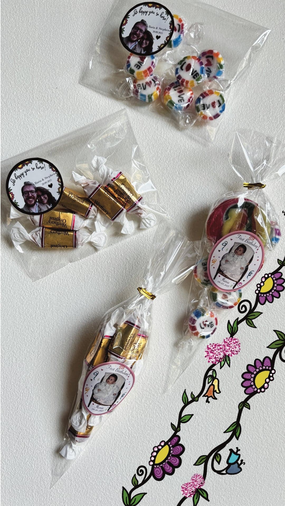 Personalised Favours Bag (x20), photo 4 of 4