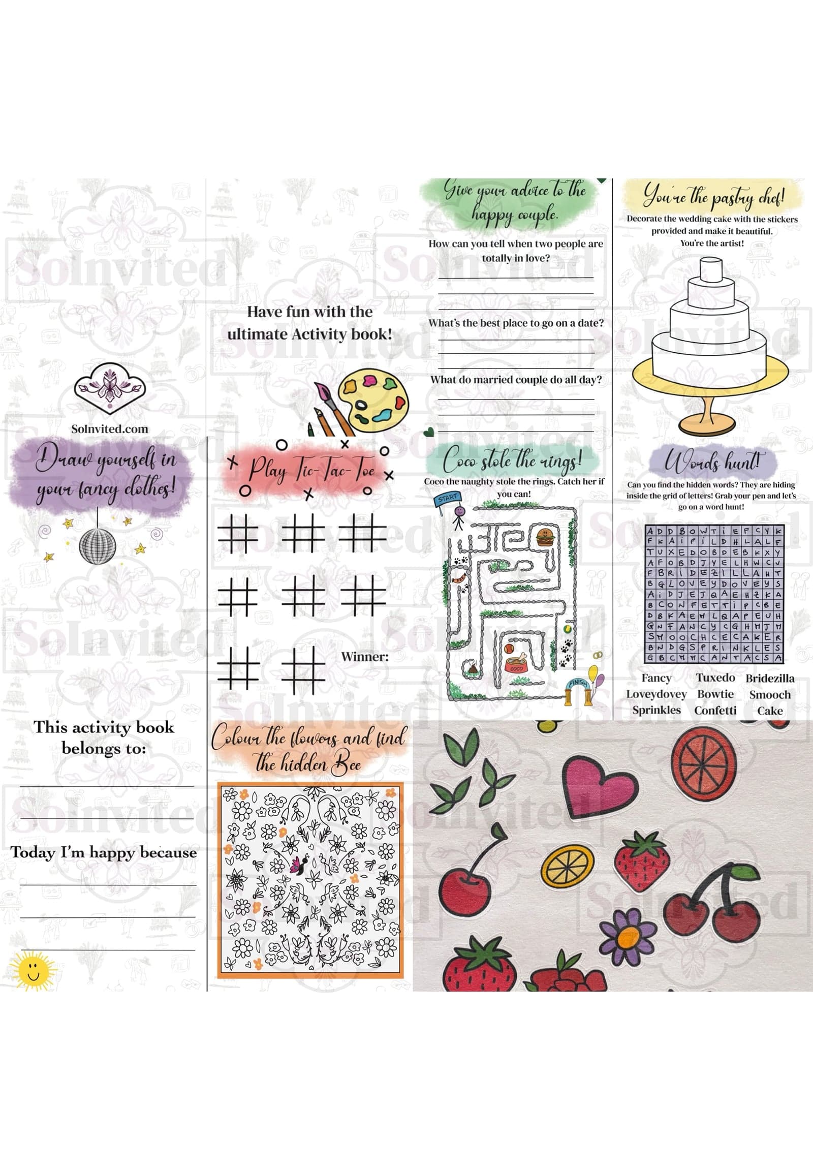 Kids Activity Book (x5), photo 2 of 2